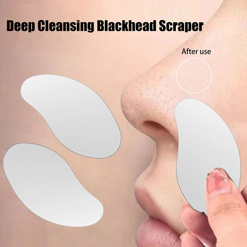 Espátula facial de acero para limpieza de poros