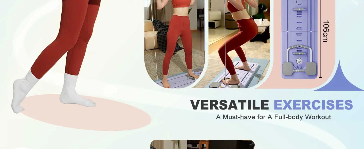 Tabla multifunción de pilates para abdominales