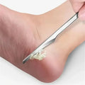 Raspador compacto de pedicura inoxidable