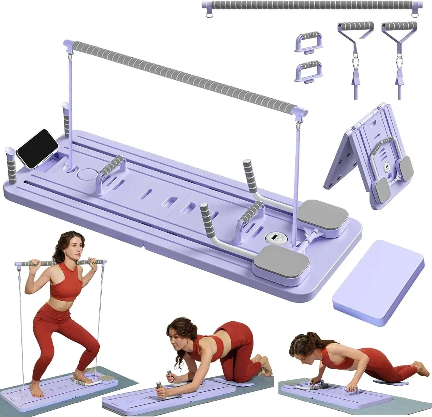 Tabla multifunción de pilates para abdominales