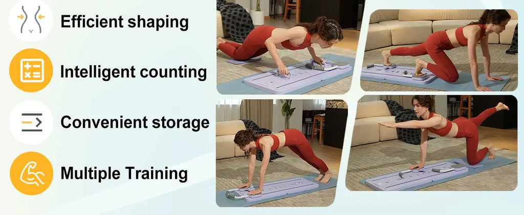 Tabla multifunción de pilates para abdominales